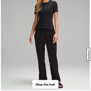 Lululemon dance studio pants size 14, black, NWT